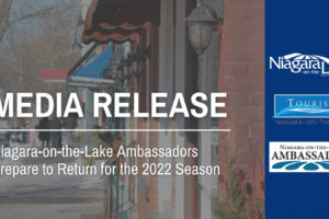 Niagara-on-the-Lake Ambassadors Prepare to Return for the 2022 Season