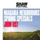 Shaw Festival: Niagara Neighbours Spring Specials!