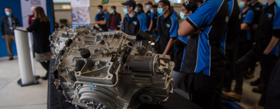 Niagara College’s Motive Power Technician program gets a boost thanks to donation from General Motors