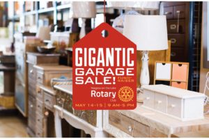 Get Ready – Get Set! Rotary Gigantic Garage Sale is Coming to Niagara-on-the-Lake