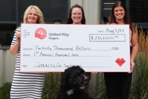 Quartz Co. 1st Annual Remnant Sale Raises $20,000 for United Way Niagara!