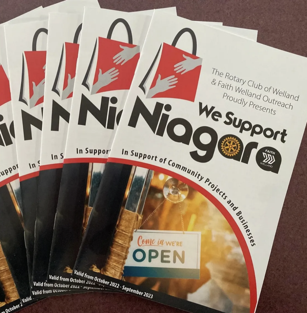 We Support Niagara Coupon Books Now Available