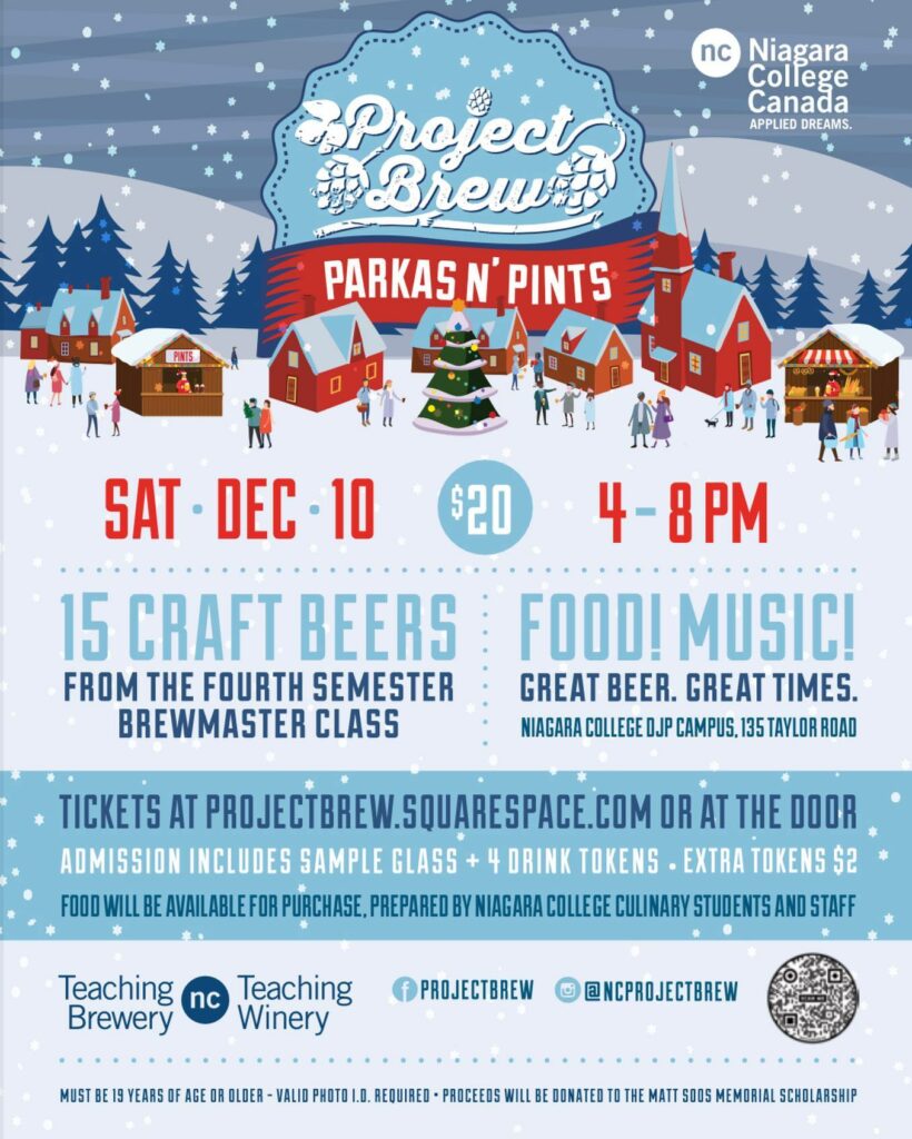Project Brew’s Parkas N’ Pints is coming your way!