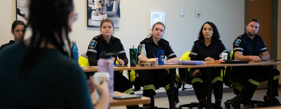Niagara College leads the way in palliative care training for Paramedic students