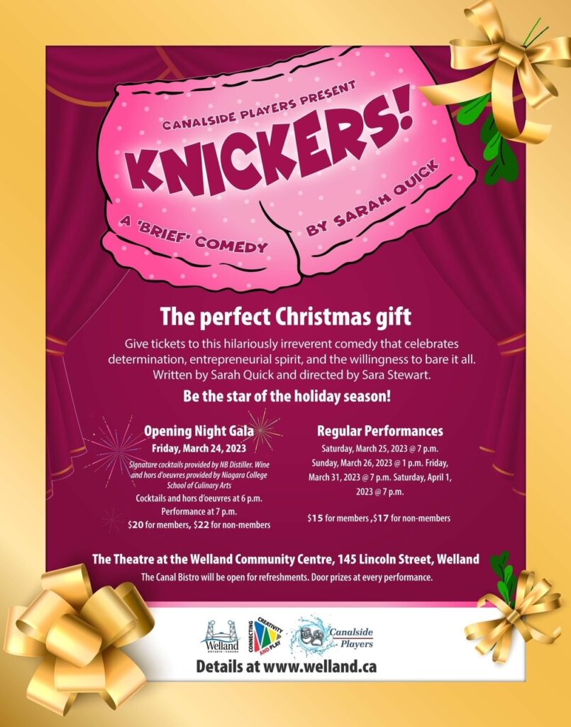 The Perfect Christmas Gift – Tickets to Canalside Players Upcoming Production