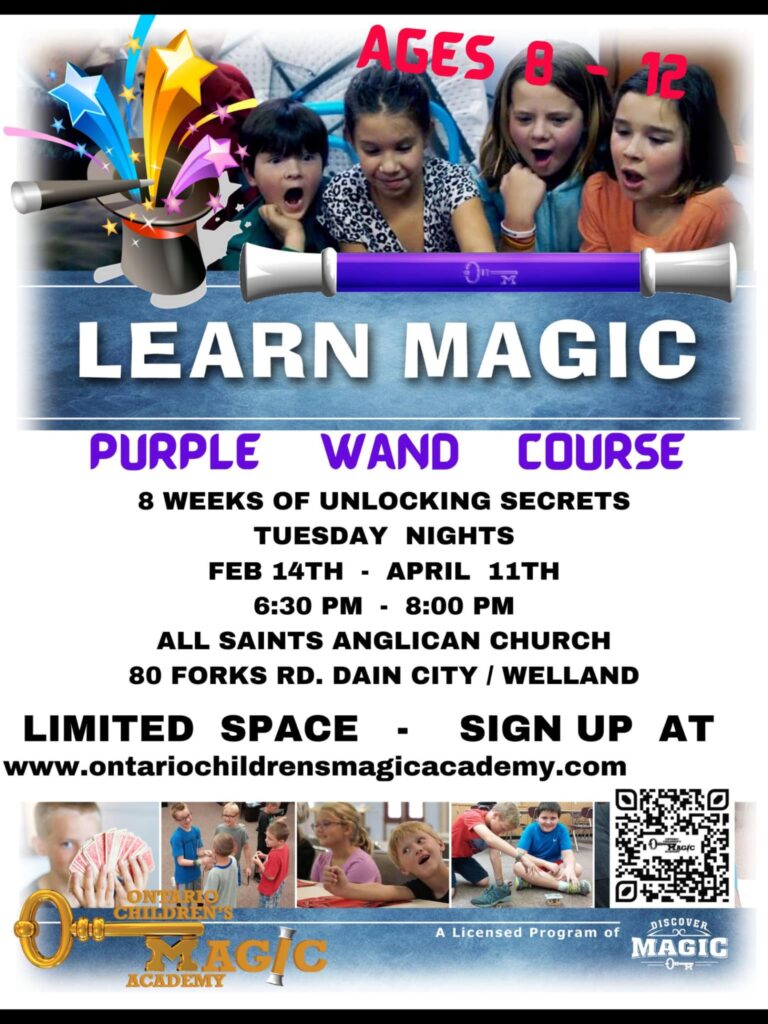 Register Now! Children’s Magic Classes