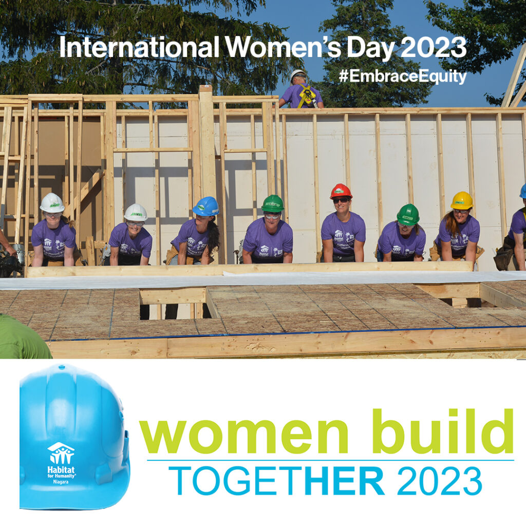 We’re celebrating International Women’s Day with a WOMEN BUILD!