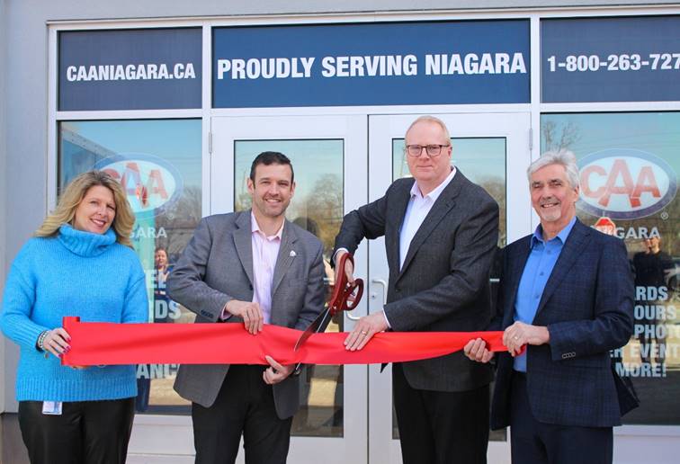 CAA Niagara Officially Unveils Pen Centre Branch, Revealing Multi-vendor Community Retail Space & New Charitable Partnership