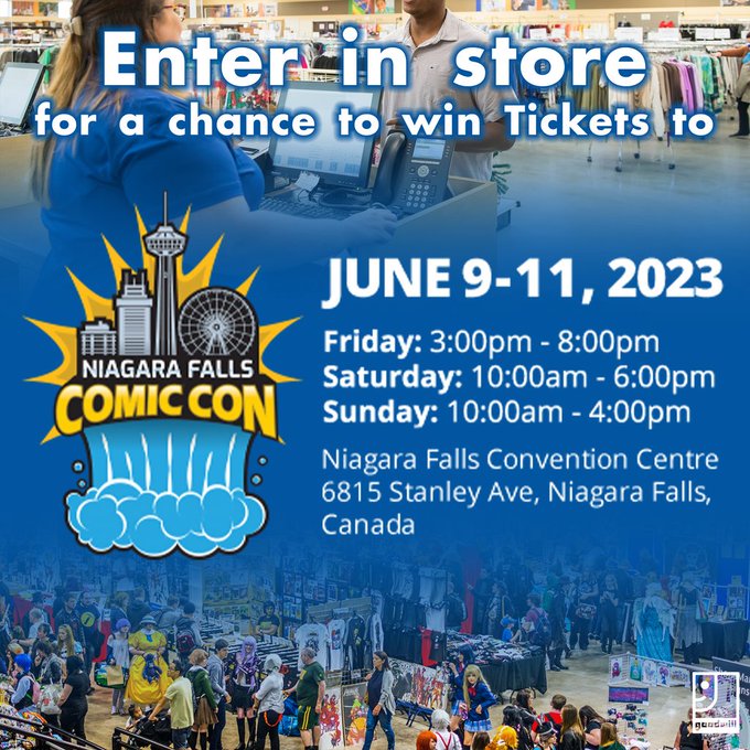 Enter in Store at Goodwill Niagara for Chance to Win Tickets to Niagara