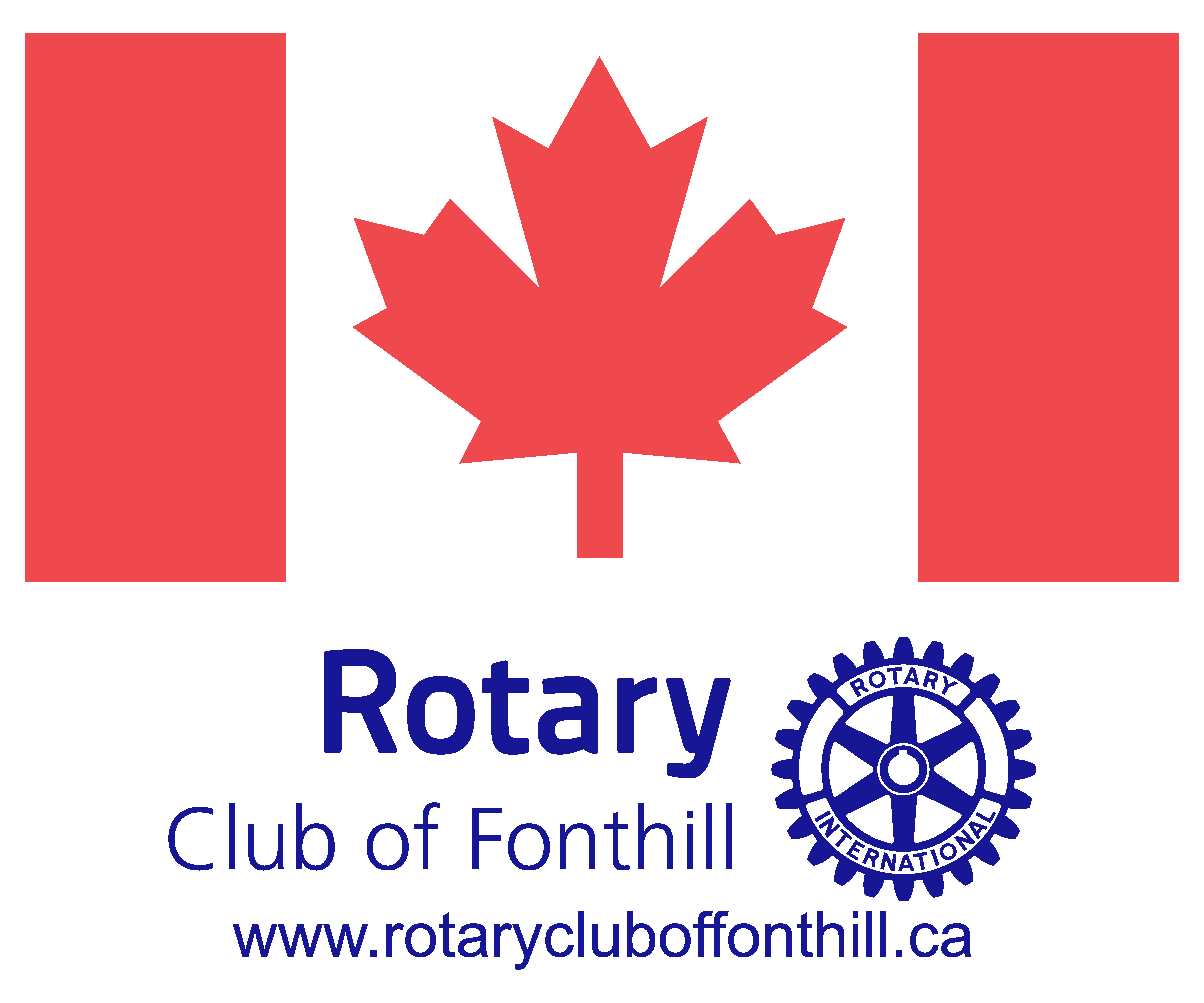 Rotary Canada Day Lawn Signs