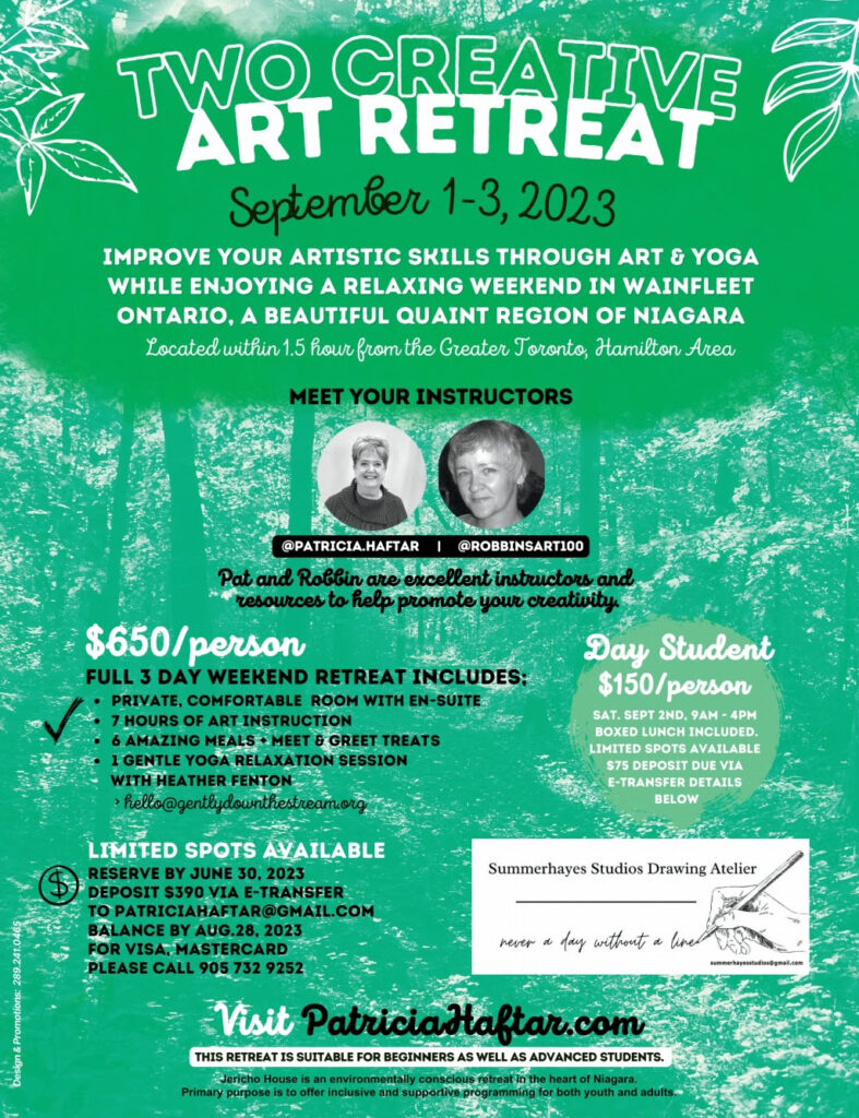 Register Now: Two Creative Art Retreat
