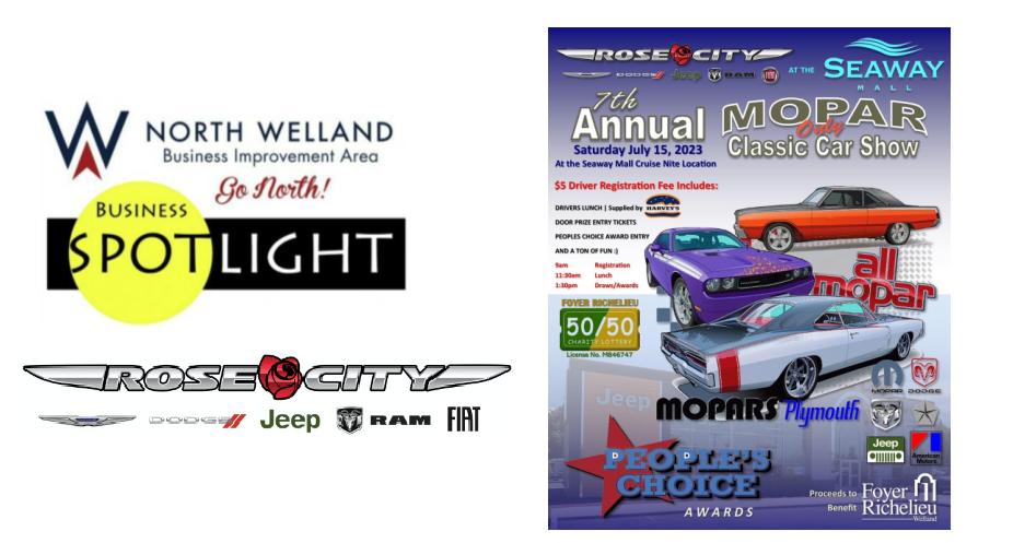 NWBIA Local Business Spotlight: Rose City Chrysler Dodge Jeep Limited presents Mopar Classic Car Show