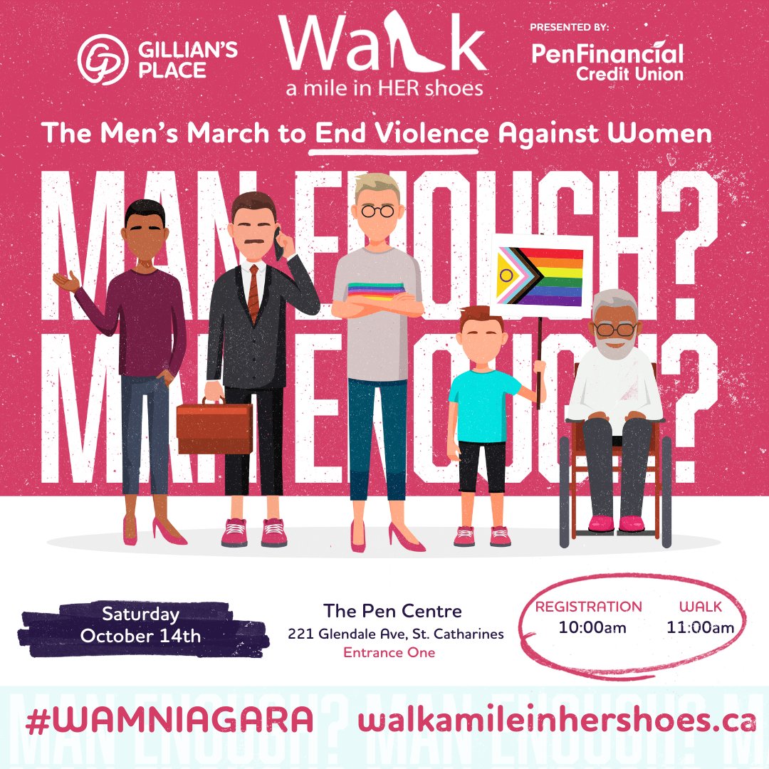 Are you Man Enough to Walk a Mile in HER Shoes? - myNiagaraOnline