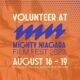 Volunteer at Mighty Niagara Film Fest