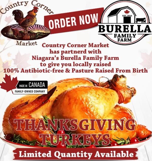 Pre-Order Your Thanksgiving Turkey!