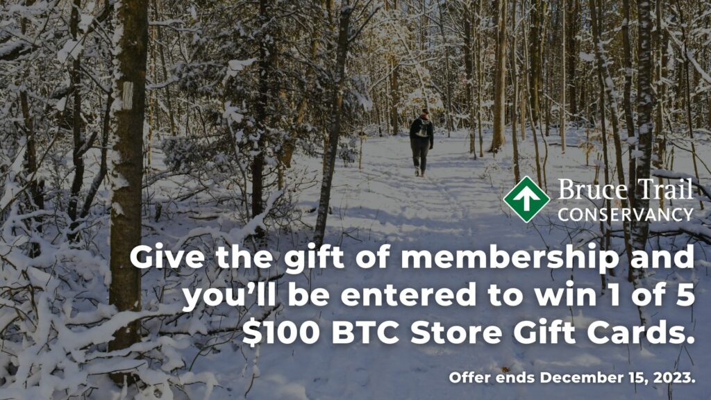 Niagara Bruce Trail Club: Give the Gift of Membership