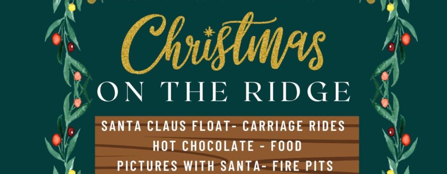 Save the Date: Christmas on The Ridge