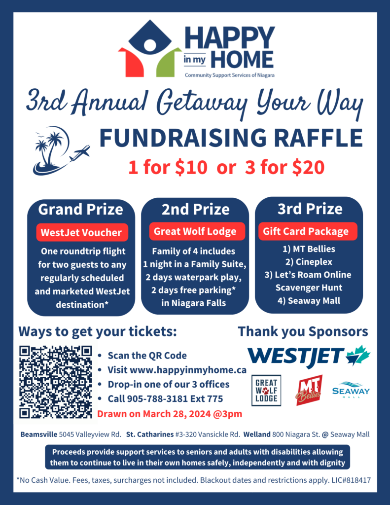 3rd Annual Getaway Your Way Fundraiser