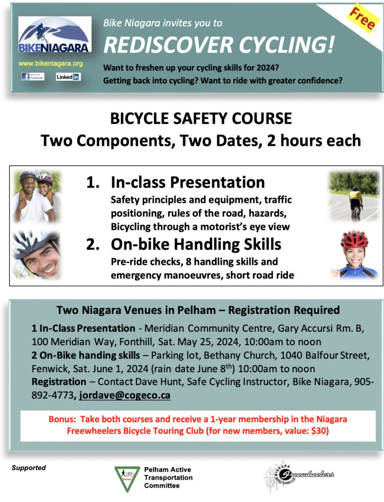 Register: Bicycle Safety Course