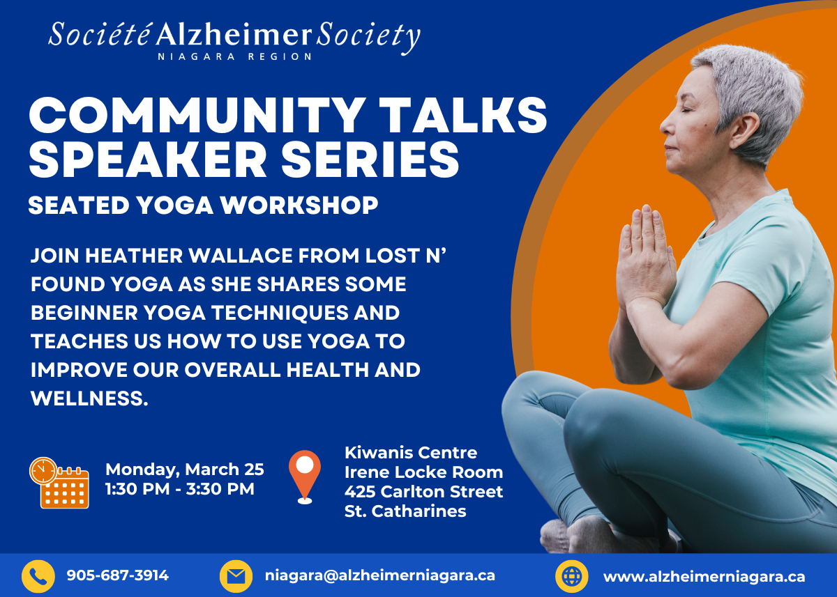 Community Talks: Seated Yoga Workshop - myNiagaraOnline