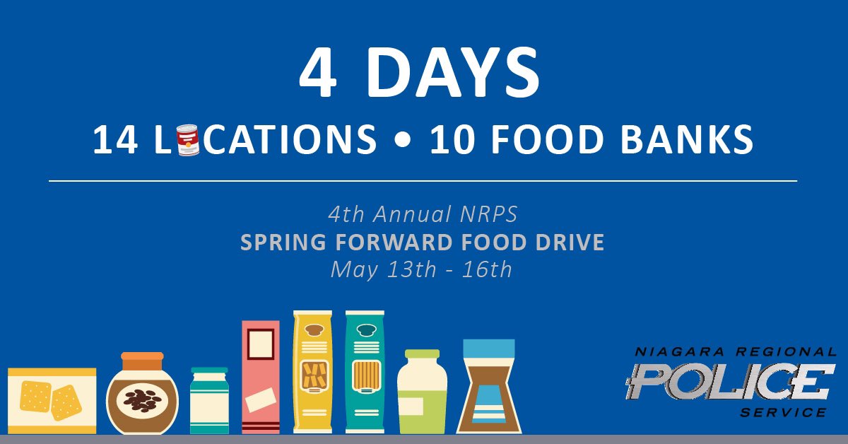 It is almost here! The NRPS 4th Annual Spring Forward Food Drive 2024