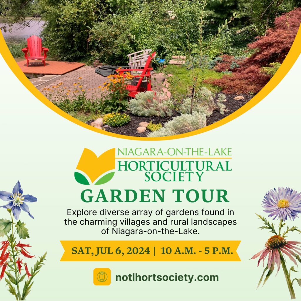 Niagara-on-the-Lake Gardens Tour Blooms This Saturday