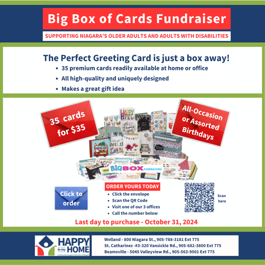 Big Box of Cards Fundraiser