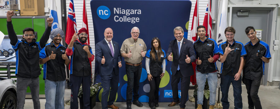 Federal government announces grant for hybrid and electric vehicles, equipment to supercharge Niagara College’s Motive Power program