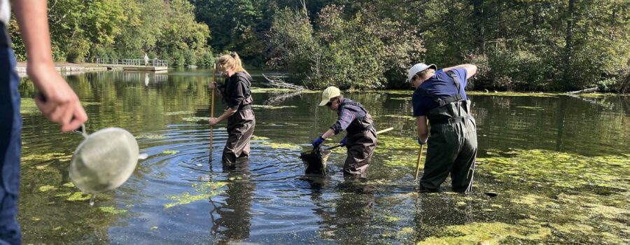 Field trip provides a ‘day in the life of an environmental technician’ experience for NC and Saint Francis students