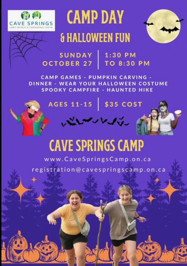 Spooky Season at Cave Springs Camp: A Fun-Filled Halloween Adventure for Ages 11-15!