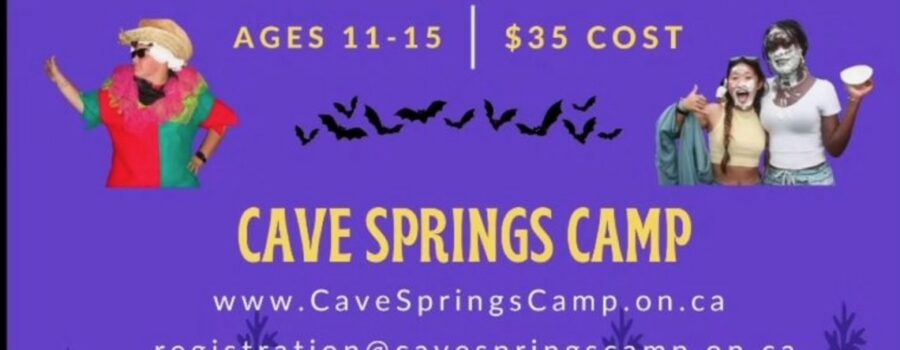 Spooky Season at Cave Springs Camp: A Fun-Filled Halloween Adventure for Ages 11-15!