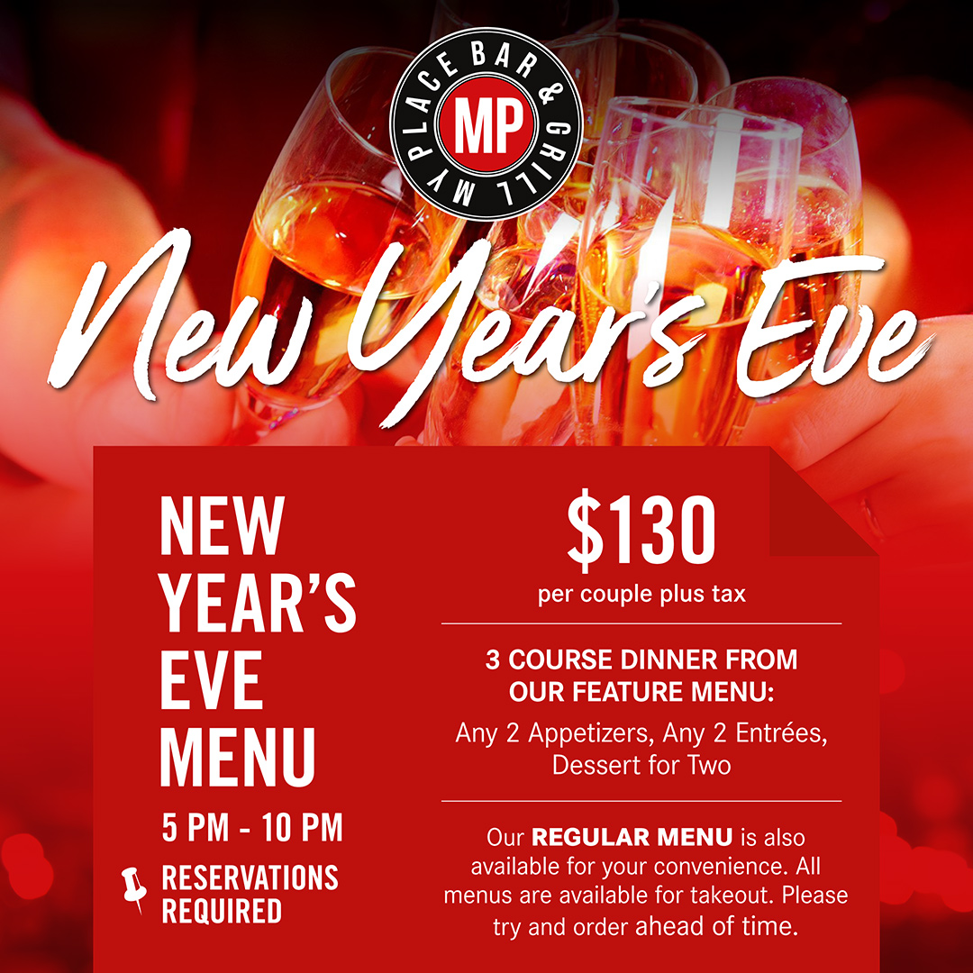 New Year’s Eve at My Place Bar & Grill